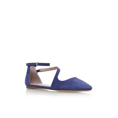 Carvela Blue 'Maverick' Flat Sandals